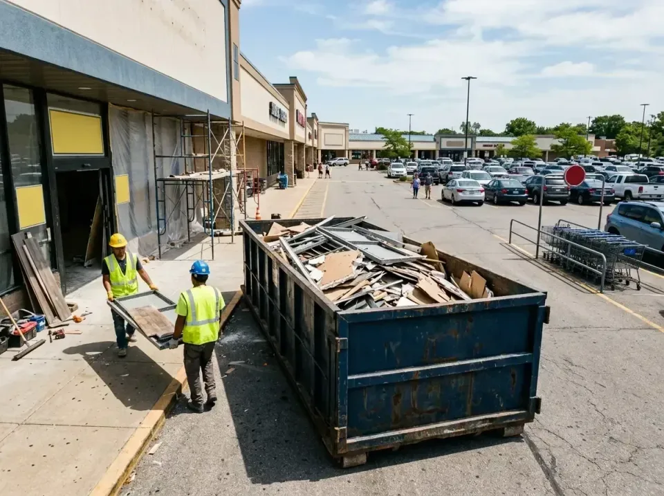 retail-store-renovation-debris-003 — frequently asked questions, Roll-off Dumpster Rentals in Aztec, NM